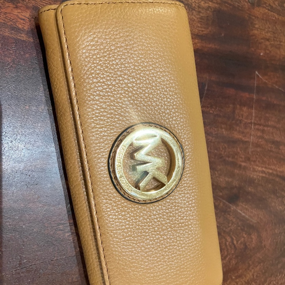 Michael Kors leather wallet